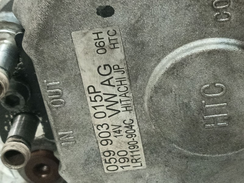Recambio de alternador para audi a8 d3 (4e2, 4e8) 4.2 tdi quattro referencia OEM IAM 059903015P  