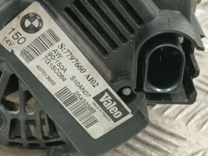 Recambio de alternador para bmw x3 (e83) 3.0 d referencia OEM IAM 7797660 2543236B 7797660AI02