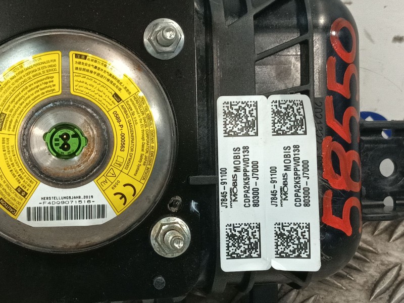 Recambio de airbag delantero derecho para kia ceed referencia OEM IAM 80300J7000 J784591100 