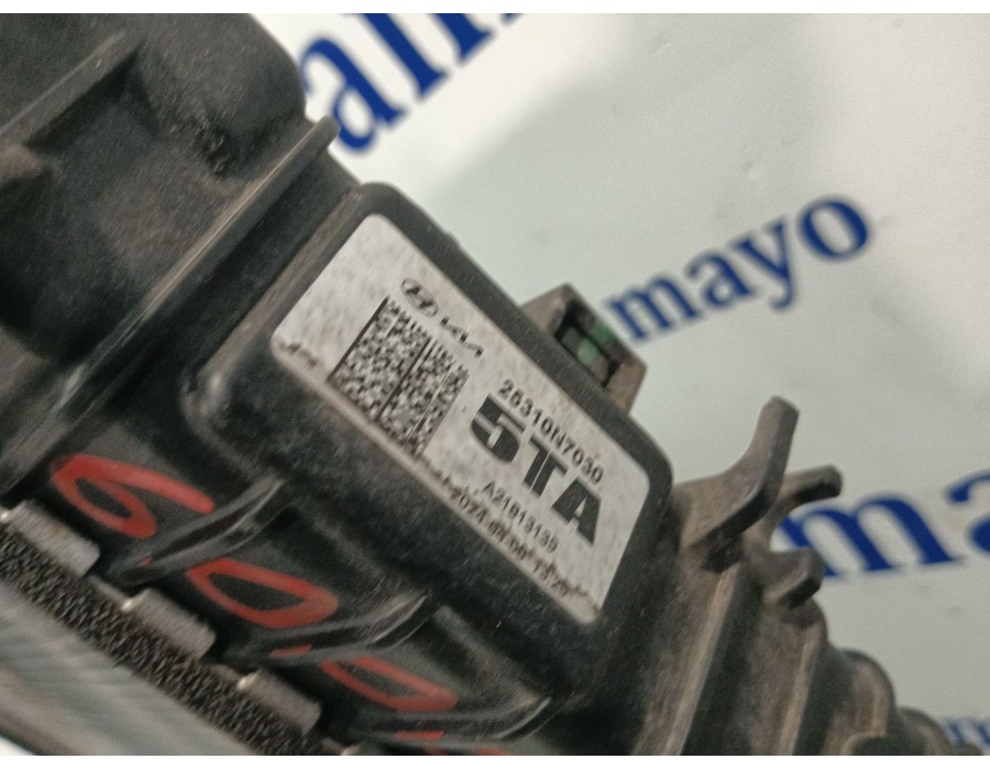 Recambio de radiador agua para hyundai tucson (nx4e, nx4a) 1.6 t-gdi hybrid referencia OEM IAM 25310N7030  