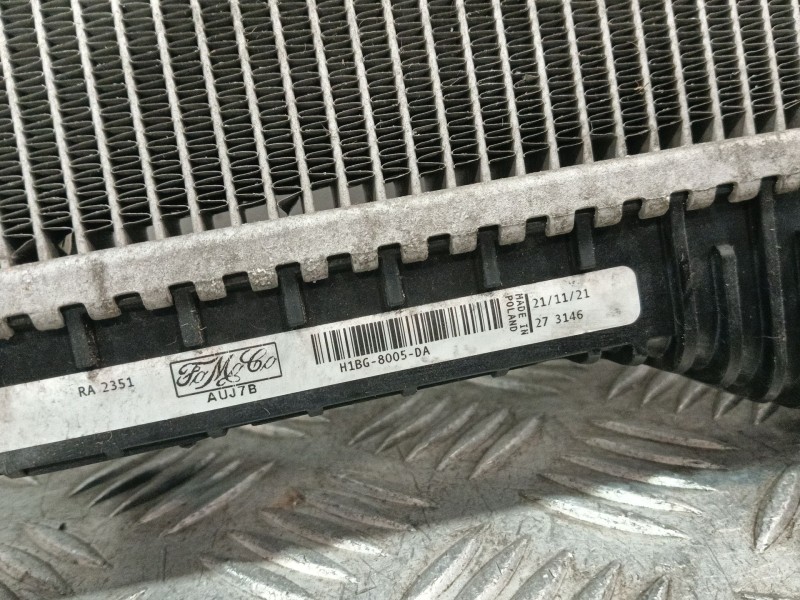 Recambio de radiador agua para ford puma (j2k, cf7) 1.0 ecoboost referencia OEM IAM AUJ7B  
