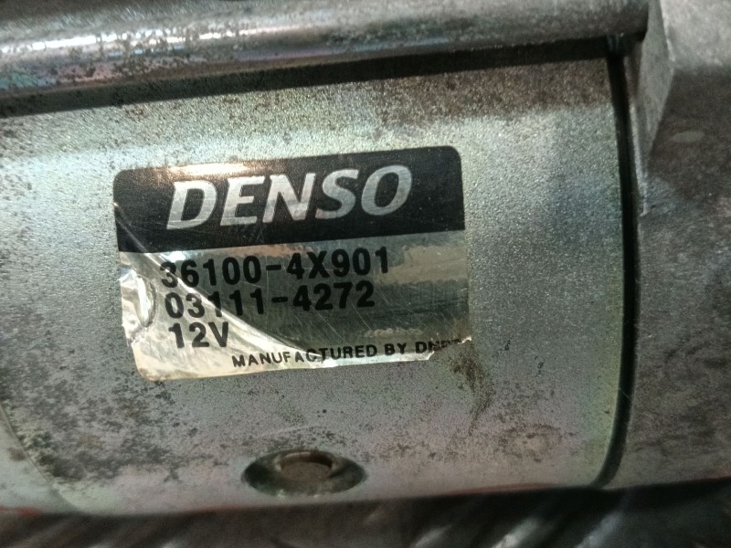 Recambio de motor arranque para kia carnival referencia OEM IAM 361004X901 031114272 