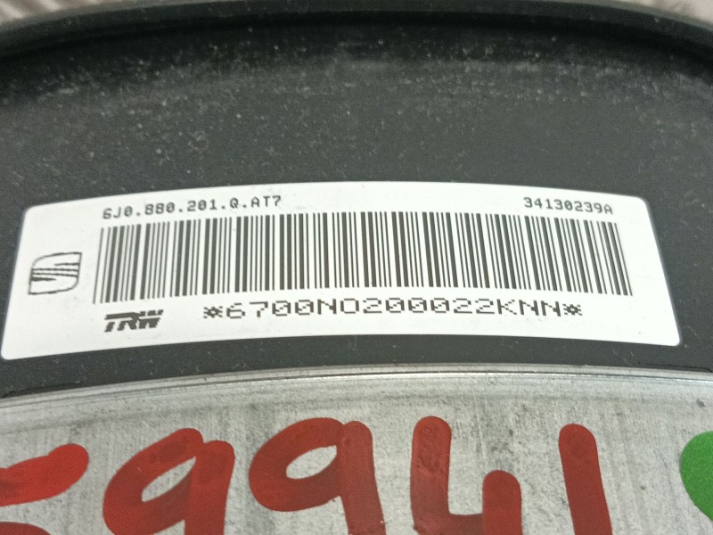 Recambio de airbag delantero izquierdo para seat ibiza iv (6j5, 6p1) 1.4 referencia OEM IAM 6J0880201QAT7 34130239A 