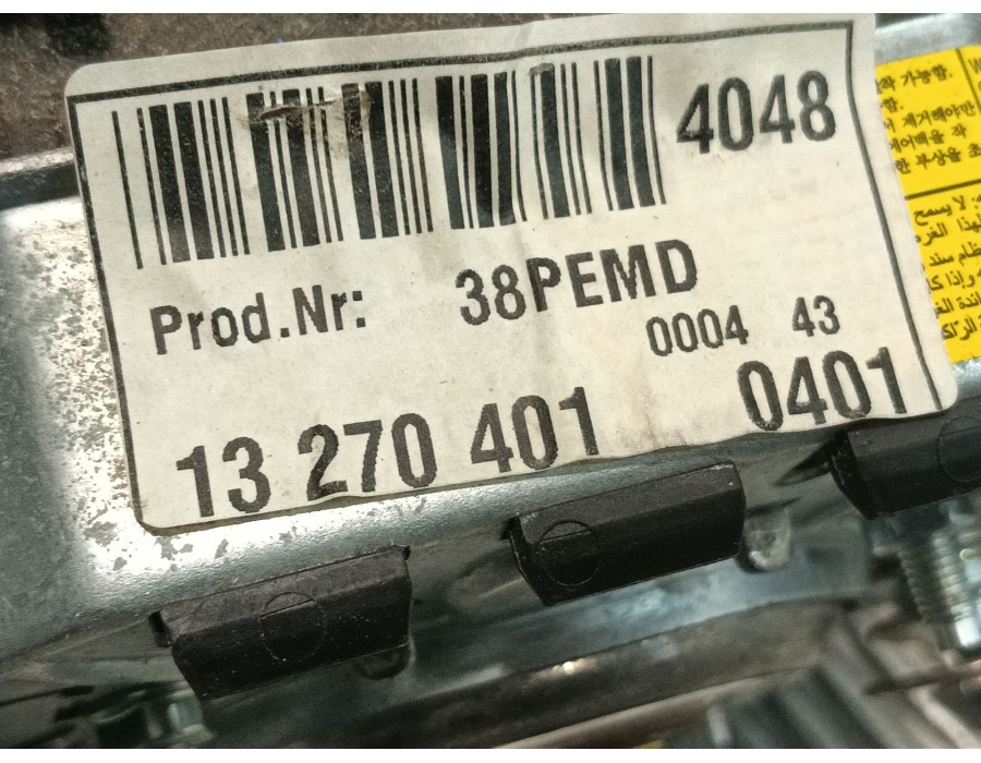 Recambio de airbag delantero izquierdo para opel insignia berlina 2.0 cdti cat referencia OEM IAM 13270401 608323500B BAMPT11031