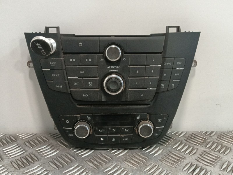 Recambio de sistema audio / radio cd para opel insignia berlina 2.0 cdti cat referencia OEM IAM 13273255 13273102 