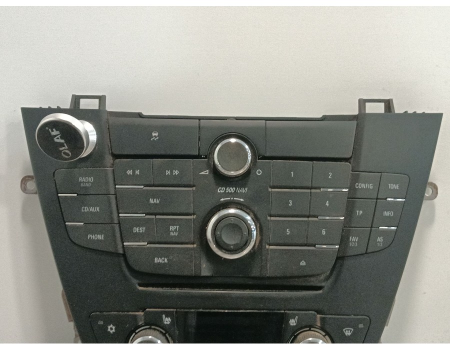 Recambio de sistema audio / radio cd para opel insignia berlina 2.0 cdti cat referencia OEM IAM 13273255 13273102 