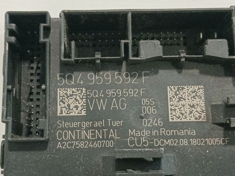 Recambio de modulo electronico para skoda octavia lim. (5e3) referencia OEM IAM 5Q4959592F  