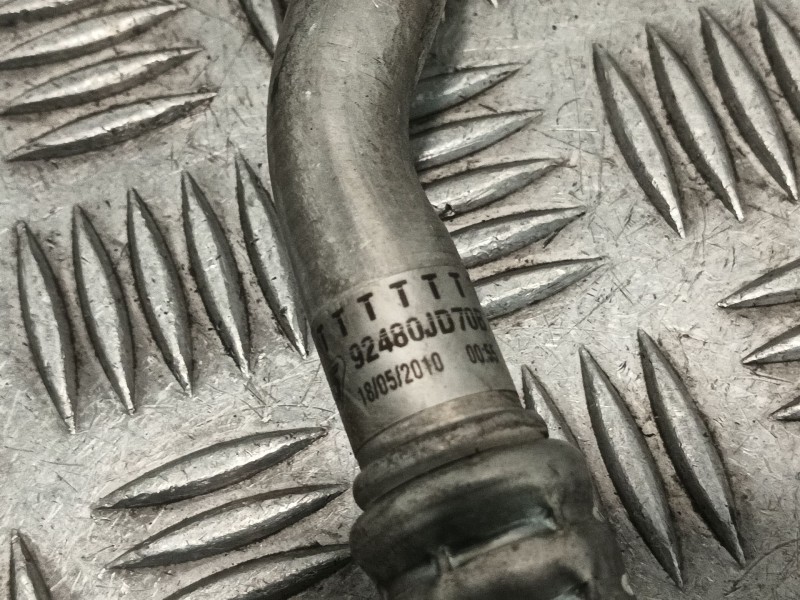Recambio de tubos aire acondicionado para nissan qashqai i (j10, nj10) 2.0 dci referencia OEM IAM 92480JD70B  