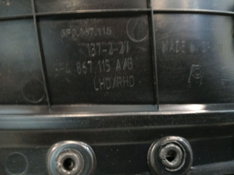 Recambio de guarnecido puerta trasera izquierda para seat leon (5f1) 1.4 tsi referencia OEM IAM 5F4867133L 5F4868605 5F4867115A