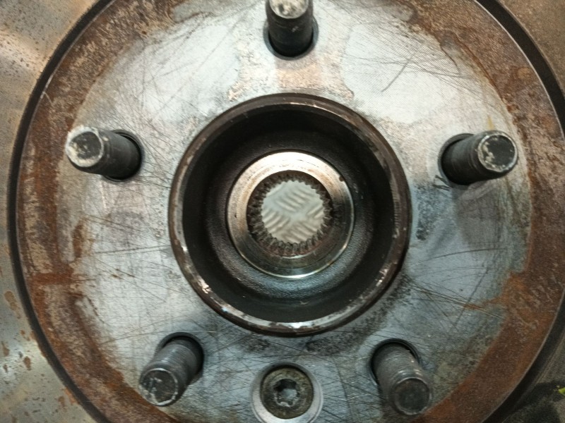 Recambio de mangueta delantera derecha para land rover discovery iv (l319) 3.0 sdv6 4x4 referencia OEM IAM AH223K185AC  