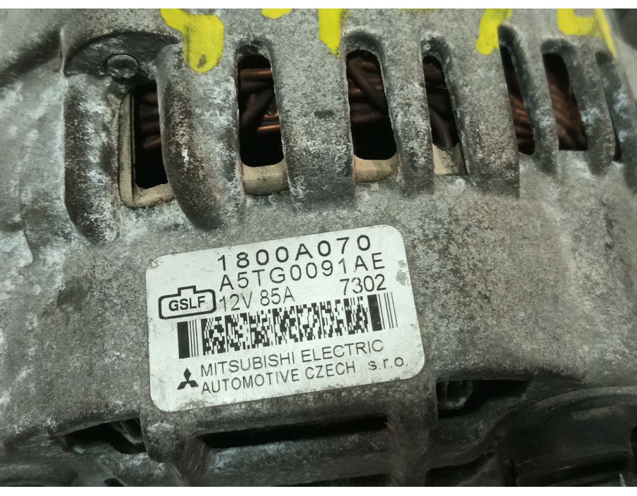 Recambio de alternador para mitsubishi colt berlina 3 (cz) 1.3 inform referencia OEM IAM 1800A070 A5TG0091AE 
