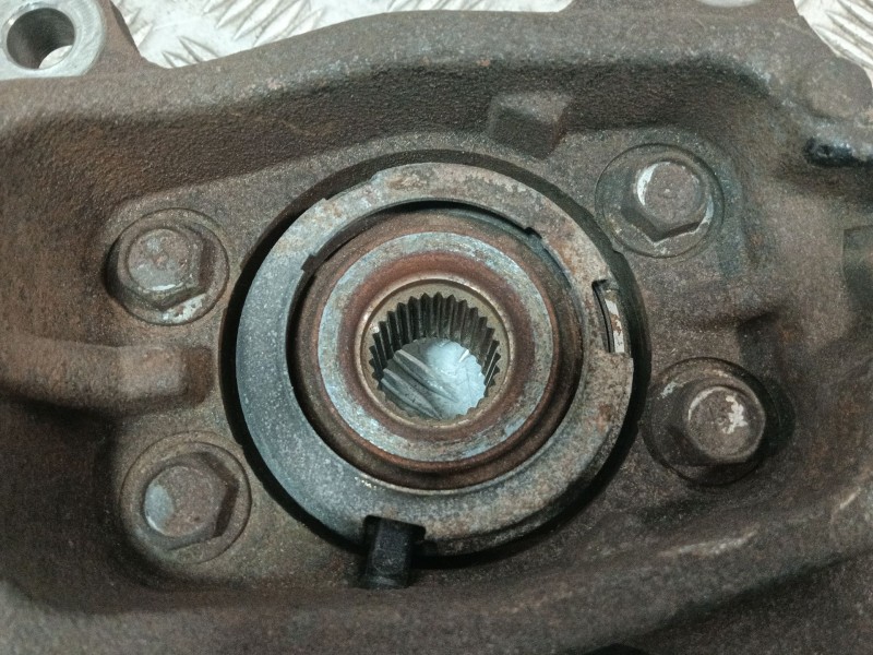 Recambio de mangueta delantera izquierda para nissan murano (z50) 3.5 v6 cat referencia OEM IAM   