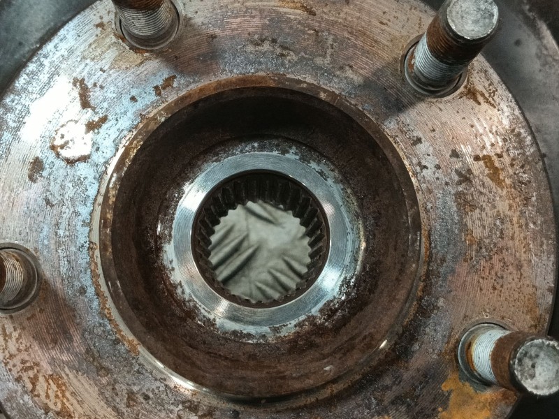 Recambio de mangueta delantera izquierda para nissan murano (z50) 3.5 v6 cat referencia OEM IAM   