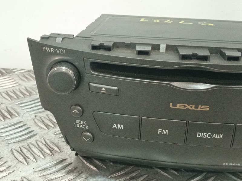 Recambio de sistema audio / radio cd para lexus is ii (_e2_) 220d (ale20) referencia OEM IAM 8612053400  