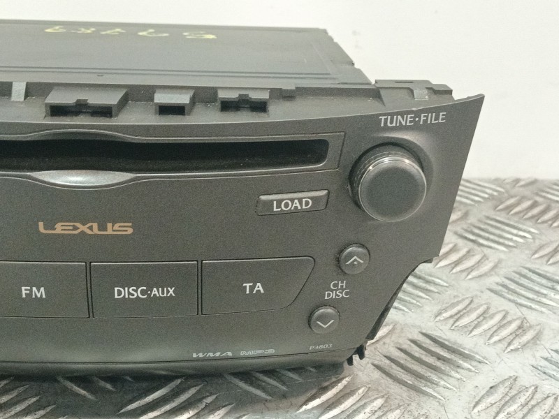 Recambio de sistema audio / radio cd para lexus is ii (_e2_) 220d (ale20) referencia OEM IAM 8612053400  