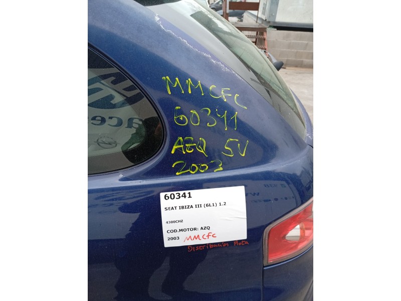 seat ibiza iii (6l1) del año 2003