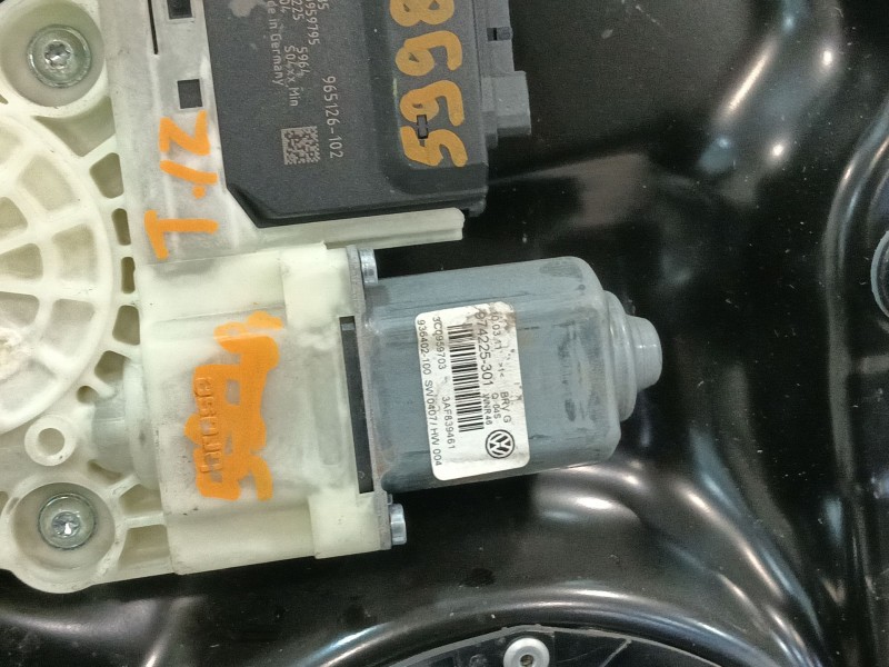 Recambio de elevalunas trasero izquierdo para volkswagen passat b7 variant (365) 2.0 tdi referencia OEM IAM 3AA839755  