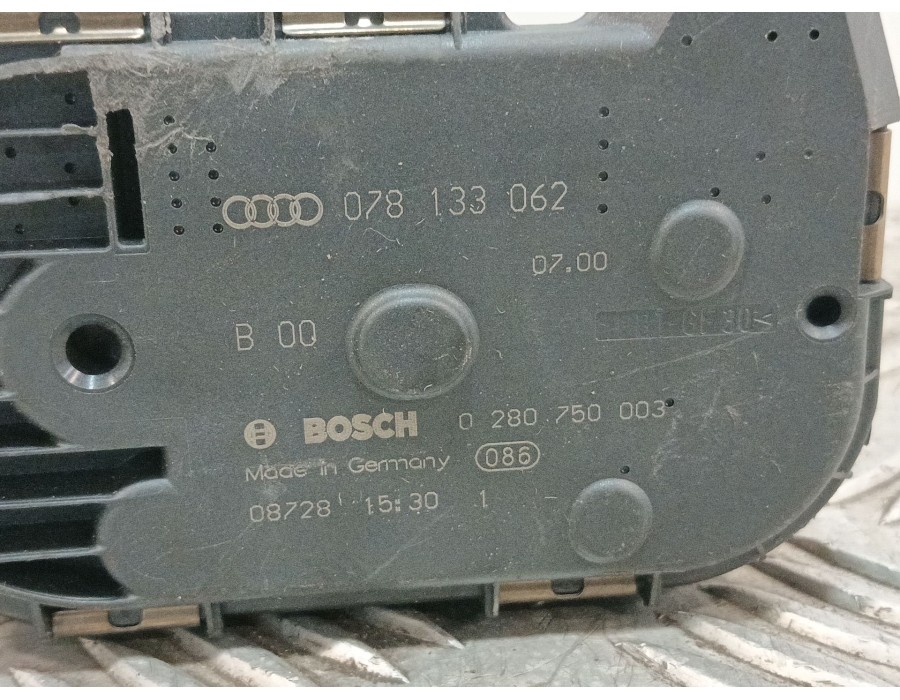 Recambio de caja mariposa para audi a6 c5 (4b2, 4b4) 2.7 t quattro referencia OEM IAM 078133062 0280750003 