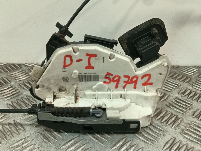 Recambio de cerradura puerta trasera izquierda para seat leon (5f1) 1.4 tsi referencia OEM IAM 5K4839015Q  