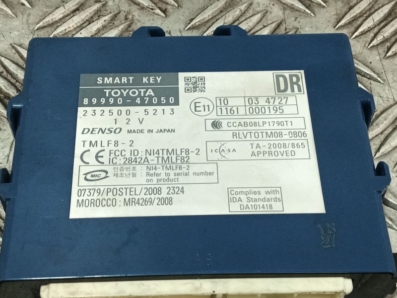 Recambio de modulo electronico para toyota prius (nhw30) 1.8 16v cat (híbrido) referencia OEM IAM 8999047050 2325005213 