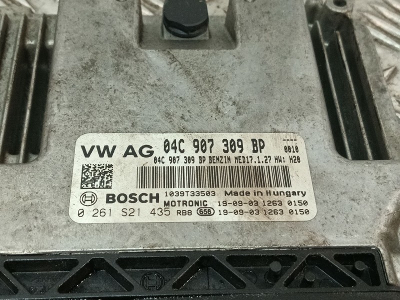 Recambio de centralita motor uce para skoda fabia iii (nj3) 1.0 tsi referencia OEM IAM 04C907309BP 0261D21435 