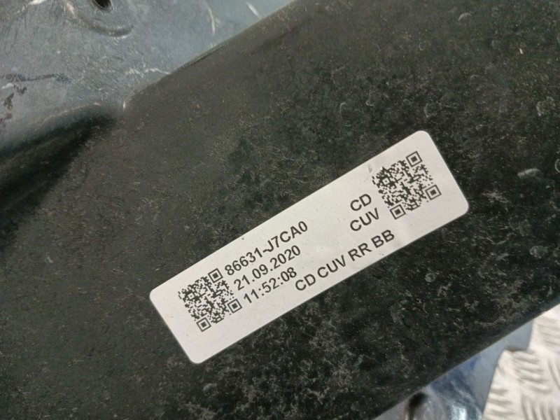 Recambio de refuerzo paragolpes trasero para kia xceed (cd) 1.6 gdi hybrid referencia OEM IAM 86631J7CA0  
