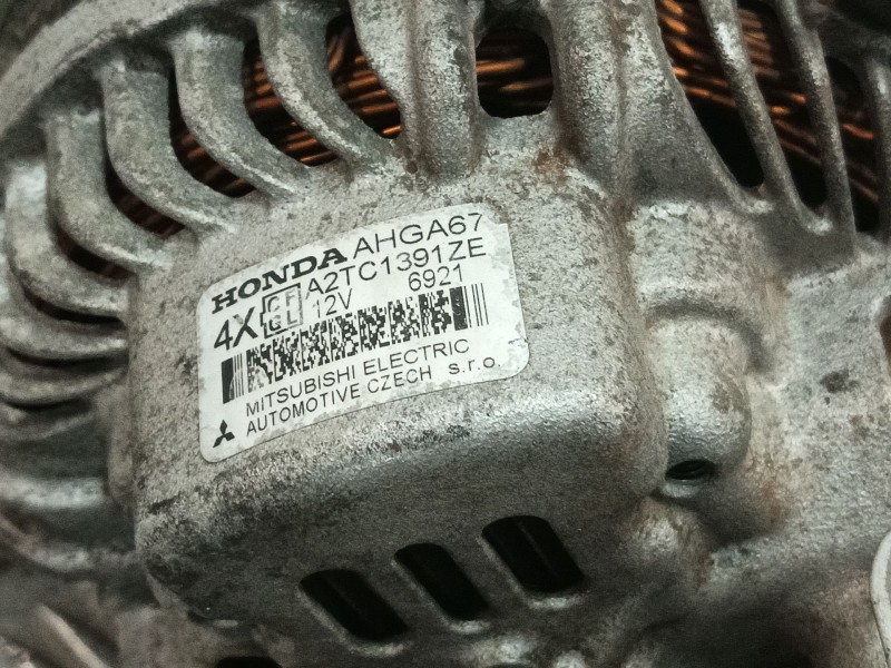 Recambio de alternador para honda civic viii hatchback (fn, fk) 1.8 (fn1, fk2) referencia OEM IAM A2TC1391ZE  