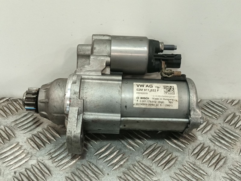 Recambio de motor arranque para skoda fabia iii (nj3) 1.0 tsi referencia OEM IAM 02M911022F  
