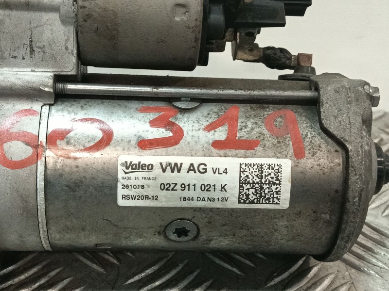 Recambio de motor arranque para seat ibiza iv (6j5, 6p1) 1.4 tdi referencia OEM IAM 02Z911021K  