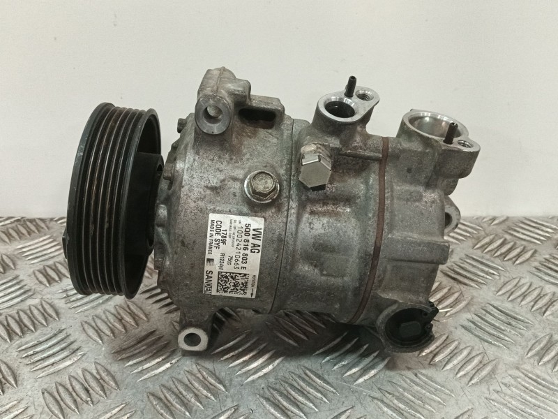 Recambio de compresor aire acondicionado para seat ibiza iv (6j5, 6p1) 1.4 tdi referencia OEM IAM 5Q0816803E  
