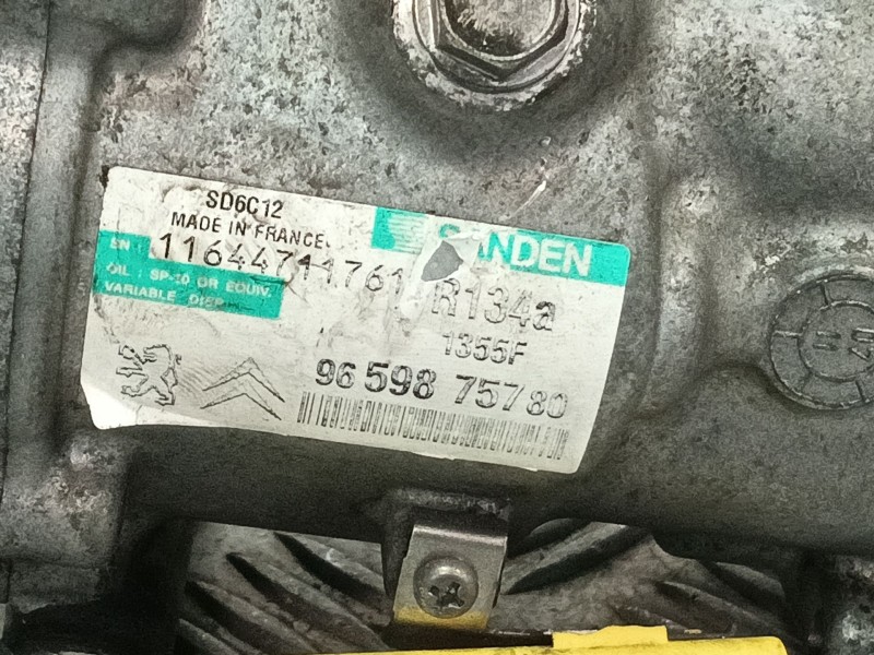 Recambio de compresor aire acondicionado para citroën c4 coupé (la_) 1.6 hdi referencia OEM IAM 9659875780  