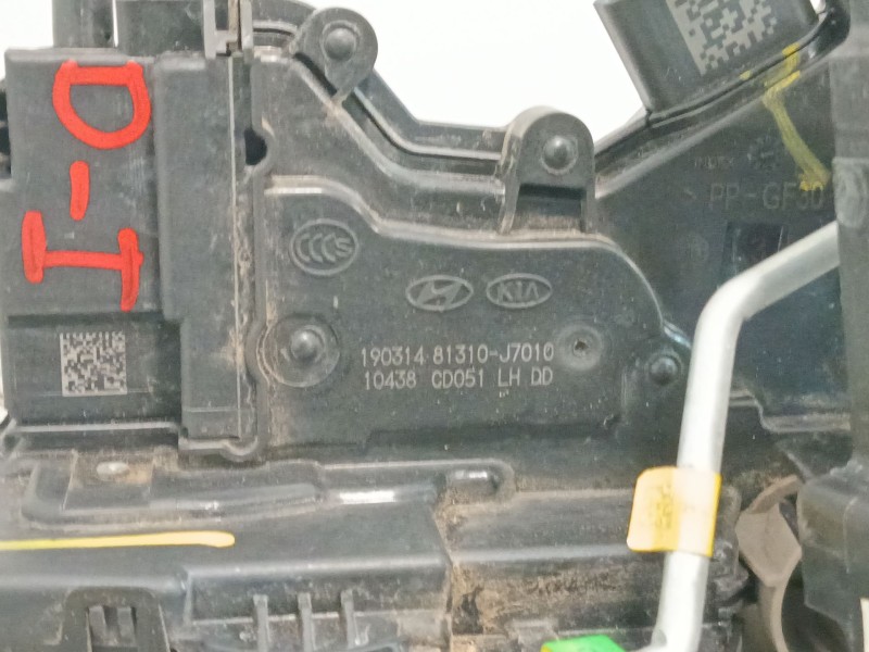 Recambio de cerradura puerta delantera izquierda para kia ceed referencia OEM IAM 81310J7010  