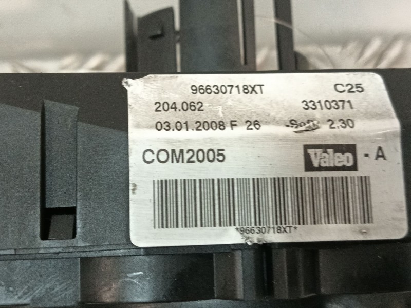 Recambio de mando multifuncion para peugeot 207/207+ (wa_, wc_) 1.6 hdi referencia OEM IAM 96630718XT  