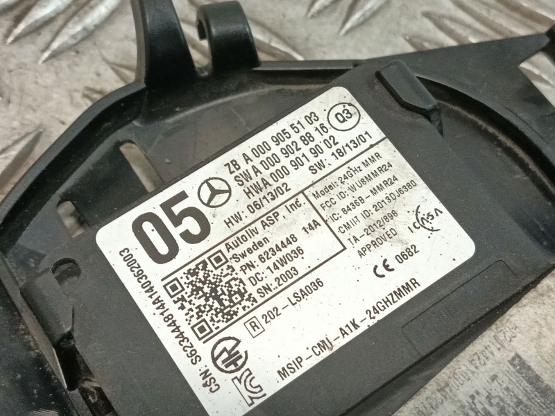 Recambio de modulo electronico para mercedes-benz clase a (w176) referencia OEM IAM A0009055103 0009028816 0009019002
