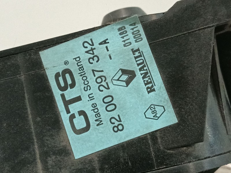 Recambio de potenciometro pedal para renault clio iii referencia OEM IAM 8200297342A  