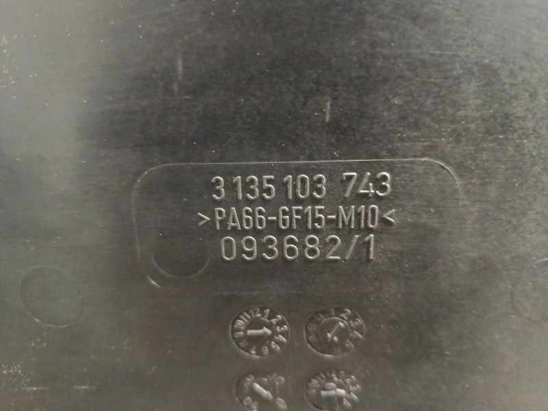 Recambio de electroventilador para ford focus c-max (dm2) 1.6 tdci referencia OEM IAM 3135103743 0130307072 