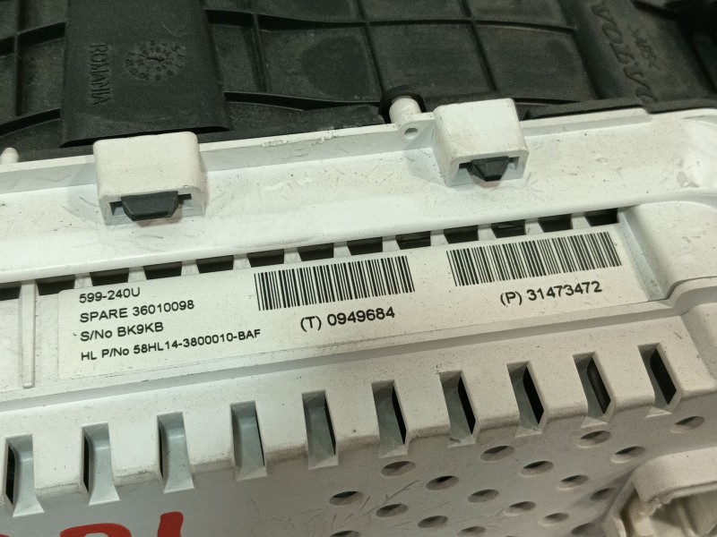 Recambio de cuadro instrumentos para volvo v40 hatchback (525) d3 referencia OEM IAM 769167341U 769212810U 