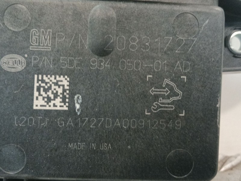 Recambio de modulo electronico para opel astra j lim. 1.6 16v cat referencia OEM IAM 5DE93405001AD 20831727 93405200