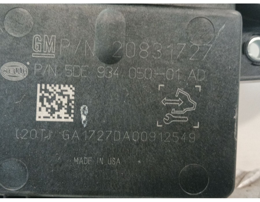 Recambio de modulo electronico para opel astra j lim. 1.6 16v cat referencia OEM IAM 5DE93405001AD 20831727 93405200