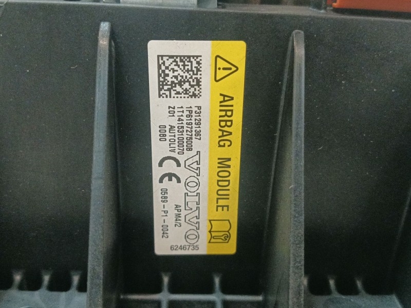 Recambio de airbag delantero derecho para volvo v40 hatchback (525) d3 referencia OEM IAM P6246735 6246735 