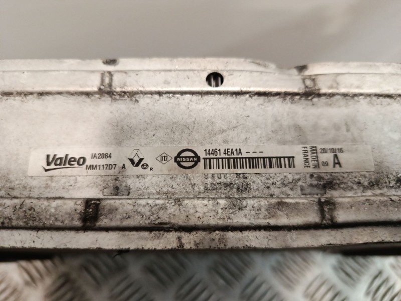 Recambio de intercooler para renault scénic iv (j9_) 1.5 dci 110 referencia OEM IAM 144614EA1A  
