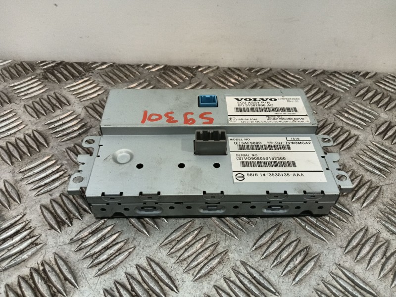 Recambio de pantalla multifuncion para volvo v40 hatchback (525) d3 referencia OEM IAM 31382906AC 98HL143930135AAA 