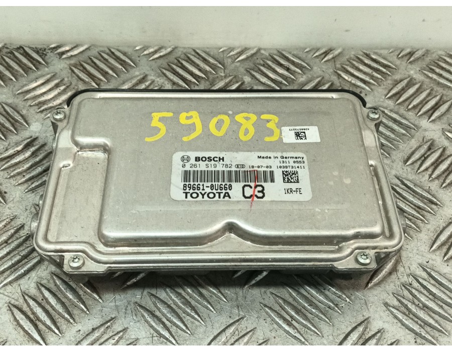Recambio de centralita motor uce para toyota yaris (_p13_) 1.0 (ksp130) referencia OEM IAM 896610U660 0261S19782 