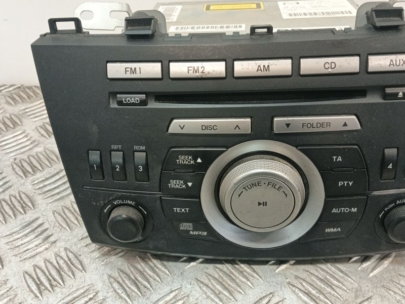 Recambio de sistema audio / radio cd para mazda 3 lim. (bl) referencia OEM IAM 14799928 BDA466AR0B 