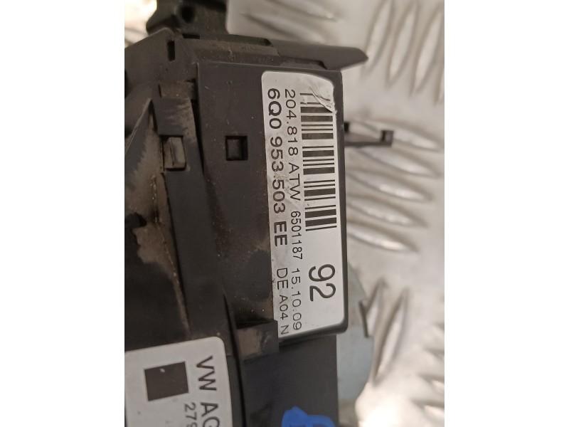 Recambio de mando multifuncion para volkswagen polo (6r1) 1.6 tdi referencia OEM IAM 6Q0953503EE  