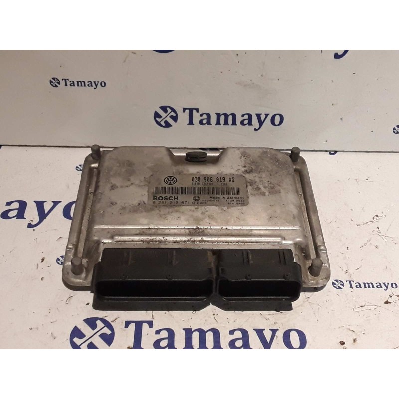 Recambio de centralita motor uce para volkswagen polo (9n1) 1.9 tdi referencia OEM IAM 038906019AG 28SA5513 0281010671