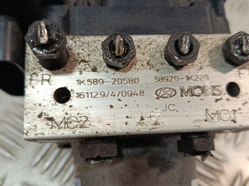 Recambio de abs para hyundai ix20 (jc) 1.4 referencia OEM IAM 1K58930580 589201K280 