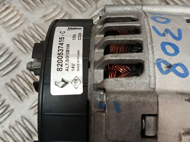 Recambio de alternador para renault kangoo express (fc0/1_) 1.5 dci (fc1e) referencia OEM IAM 8200537415C  