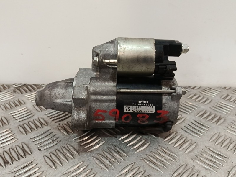 Recambio de motor arranque para toyota yaris (_p13_) 1.0 (ksp130) referencia OEM IAM 281000Q081  