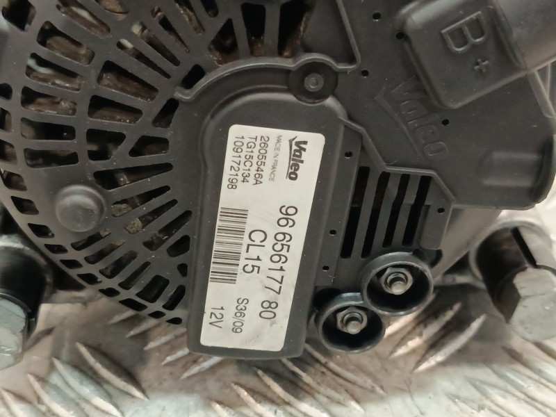 Recambio de alternador para peugeot partner monospace (5_, g_) 1.6 hdi 90 referencia OEM IAM 9665617780  